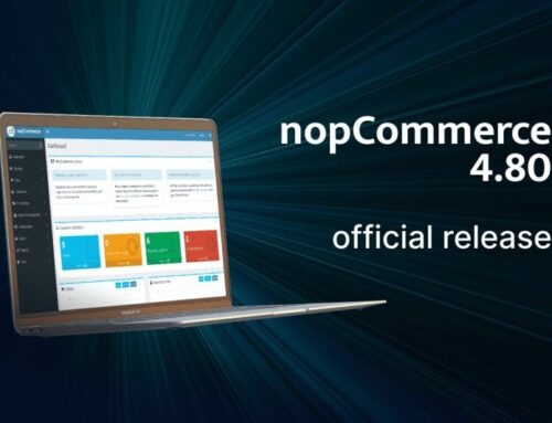 NopCommerce 4.80 boosté par .NET 9